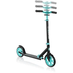 GLOBBER Scoot Er NL 205, Zwart-turquoise -Kinder Speel Verkoop globber scoot er nl 205 zwart turquoise a303843 3