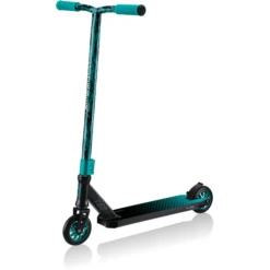 GLOBBER STUNT SCOOT ER GS 720 Zwart-turquoise -Kinder Speel Verkoop globber stunt scoot er gs 720 zwart turquoise a353443 2