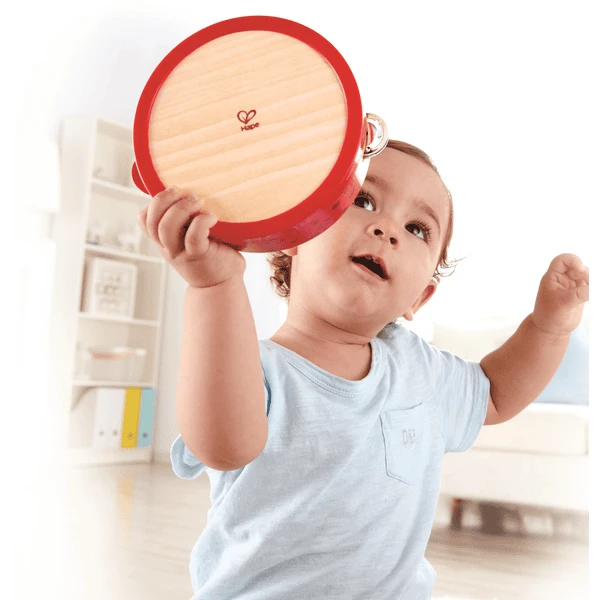 Hape Kleurrijke Tamboerijn 3 Hape Kleurrijke Tamboerijn - Afbeelding 3
