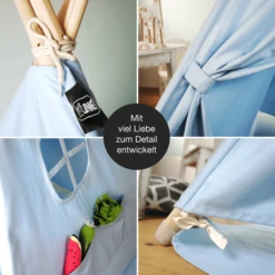 Hej Loenne Kindertent, Blauw -Kinder Speel Verkoop hej loenne kindertent blauw a364782 4