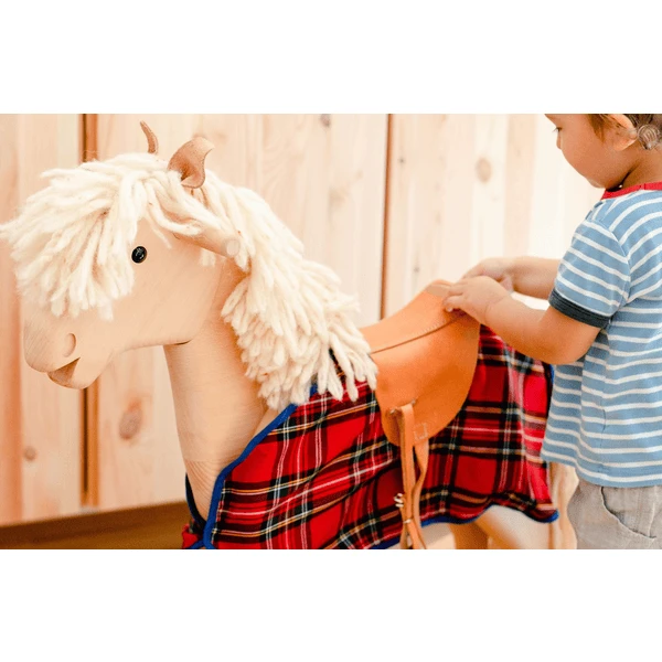 Helga Kreft "Zadel Voor Hobbelpaard Jolly Popcorn" 5 Helga Kreft "Zadel Voor Hobbelpaard Jolly Popcorn" - Afbeelding 5