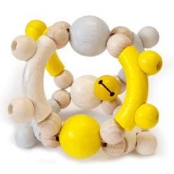 HESS Motor Rammelaar Bal, Nature Geel