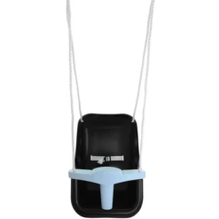 Hörby Bruk Baby Swing Hoog Zwart Blauw