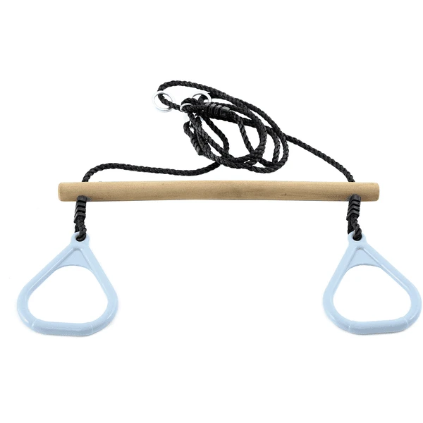 Hörby Bruk Trapeze Met Turnringen Lichtblauw 1 Hörby Bruk Trapeze Met Turnringen Lichtblauw