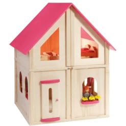 Howa® Poppenhuis Opvouwbaar Incl. Accessoires -Kinder Speel Verkoop howa poppenhuis opvouwbaar incl accessoires a260254 4