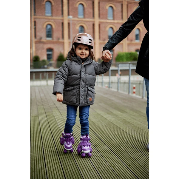 HUDORA ® Rolschaatsen My First Quad, Lavendel, 30-33 2 HUDORA ® Rolschaatsen My First Quad, Lavendel, 30-33 - Afbeelding 2