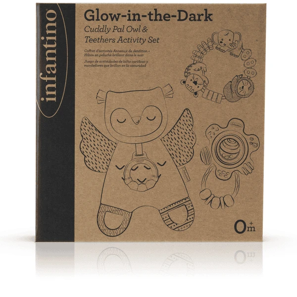 Infantino Glow-in-the-Dark Activity Gift Set Voor Knuffelen En Bijten 4 Infantino Glow-in-the-Dark Activity Gift Set Voor Knuffelen En Bijten - Afbeelding 4