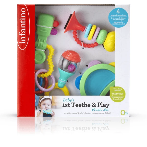 Infantino Muziek Teether Gift Set 2 Infantino Muziek Teether Gift Set - Afbeelding 2