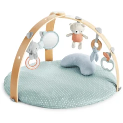 Ingenuity Zacht Speelkleed Met Houten Speelboog -Kinder Speel Verkoop ingenuity zacht speelkleed met houten speelboog a319548 2