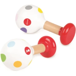 Janod® Confetti - Maraca, Klein -Kinder Speel Verkoop janod confetti maraca klein a196028 2