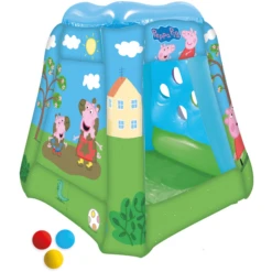 John® Opblaasbaar Ballenbad Peppa Pig - Met 20 PE Ballen