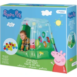 John® Opblaasbaar Ballenbad Peppa Pig - Met 20 PE Ballen -Kinder Speel Verkoop john opblaasbaar ballenbad peppa pig met 20 pe ballen a306556 3