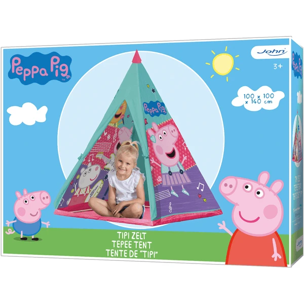 John® Tipi Tent Peppa Pig 3 John® Tipi Tent Peppa Pig - Afbeelding 3