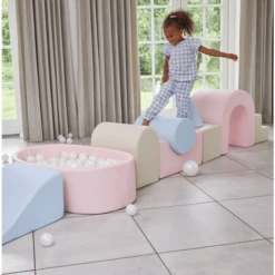 KIDKII Lux Ball Bath Imitation Leather Oud Roze -Kinder Speel Verkoop kidkii lux ball bath imitation leather oud roze a375350 2