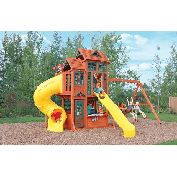 Kidkraft® Canyon Ridge Klimrek / Schommelset 5 Kidkraft® Canyon Ridge Klimrek / Schommelset - Afbeelding 5