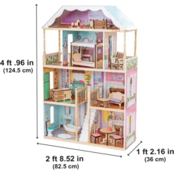 KidKraft® Charlotte Poppenhuis -Kinder Speel Verkoop kidkraft charlotte poppenhuis a272692 2