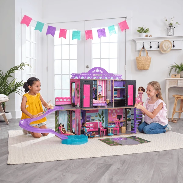 Kidkraft ® Poppenhuis 2-in-1 Hotel En Water Slide 2 Kidkraft ® Poppenhuis 2-in-1 Hotel En Water Slide - Afbeelding 2