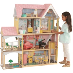 KidKraft Poppenhuis Lolas Villa 7 KidKraft Poppenhuis Lolas Villa -Kinder Speel Verkoop kidkraft poppenhuis lolas villa a275068 2