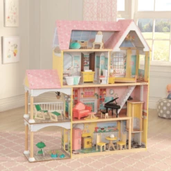 KidKraft Poppenhuis Lolas Villa 8 KidKraft Poppenhuis Lolas Villa -Kinder Speel Verkoop kidkraft poppenhuis lolas villa a275068 3