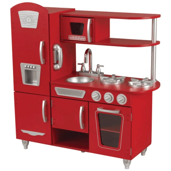 Kidkraft® Speelkeuken Vintage Uit Hout Rood 1 Kidkraft® Speelkeuken Vintage Uit Hout Rood
