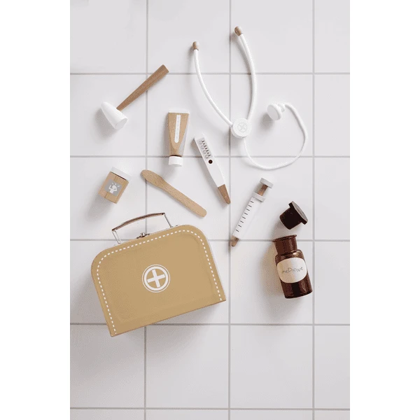 Kids Concept® Dokterskoffer, Geel 4 Kids Concept® Dokterskoffer, Geel - Afbeelding 4