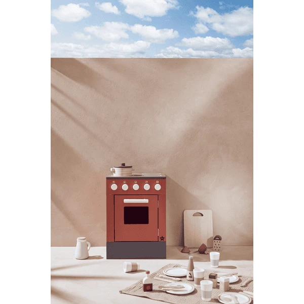 Kids Concept ® Kachel Rood 4 Kids Concept ® Kachel Rood - Afbeelding 4