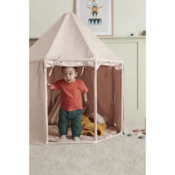 Kids Concept ® Paviljoen Tent Beige -Kinder Speel Verkoop kids concept paviljoen tent beige a367661 3