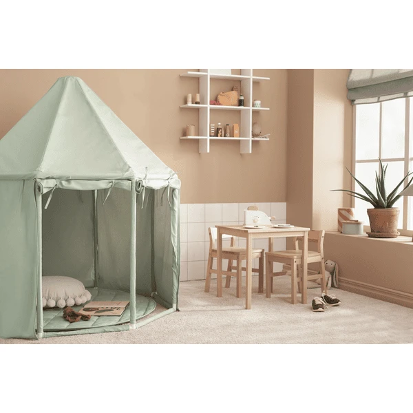 Kids Concept ® Paviljoen Tent Lichtgroen 2 Kids Concept ® Paviljoen Tent Lichtgroen - Afbeelding 2