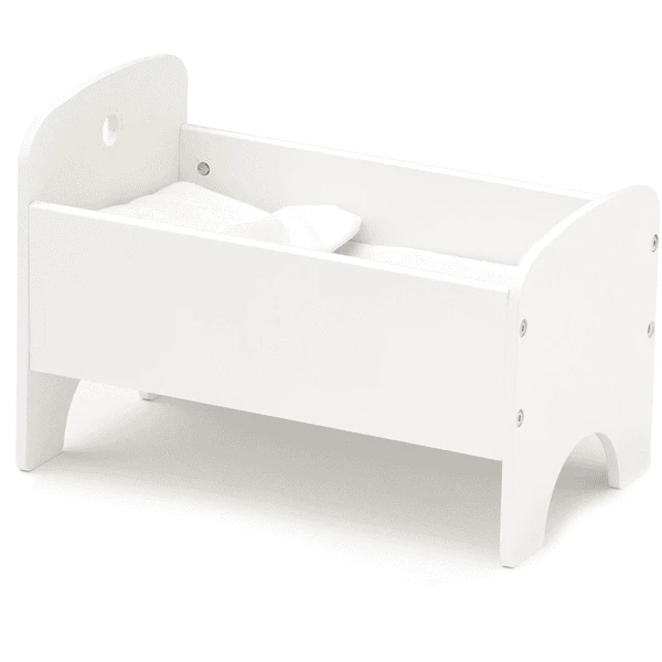 Kids Concept® Poppenbed Met Beddengoed Wit 4 Kids Concept® Poppenbed Met Beddengoed Wit - Afbeelding 4