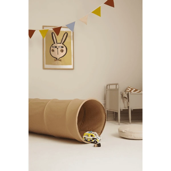 Kids Concept ® Speeltunnel Beige 2 Kids Concept ® Speeltunnel Beige - Afbeelding 2