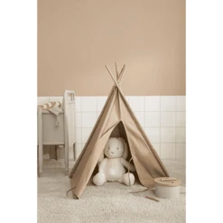 Kids Concept ® Tipi Tent Mini Beige -Kinder Speel Verkoop kids concept tipi tent mini beige a367678 3