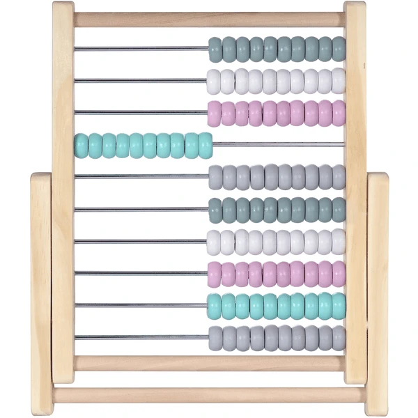 KINDSGUT Abacus Rekenliniaal, Lichtroze 4 KINDSGUT Abacus Rekenliniaal, Lichtroze - Afbeelding 4