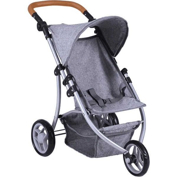 Knorr® Speelgoed Jogger Lio Poppenwagen - Stone Bruin 3 Knorr® Speelgoed Jogger Lio Poppenwagen - Stone Bruin - Afbeelding 3