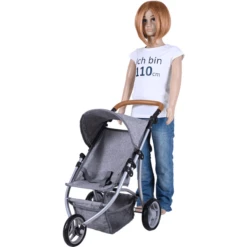 Knorr® Speelgoed Jogger Lio Poppenwagen - Stone Bruin 8 Knorr® Speelgoed Jogger Lio Poppenwagen - Stone Bruin -Kinder Speel Verkoop knorr speelgoed jogger lio poppenwagen stone bruin a363271 3