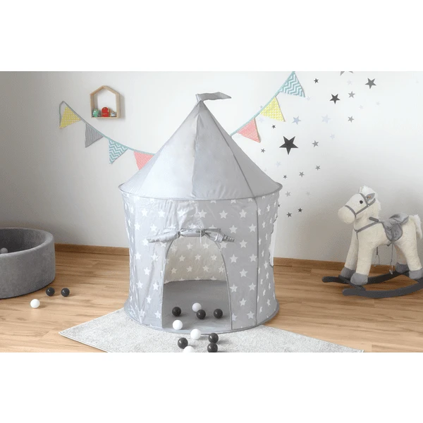 Knorr® Speelgoed Speeltent "Grijs White Stars 3 Knorr® Speelgoed Speeltent "Grijs White Stars - Afbeelding 3