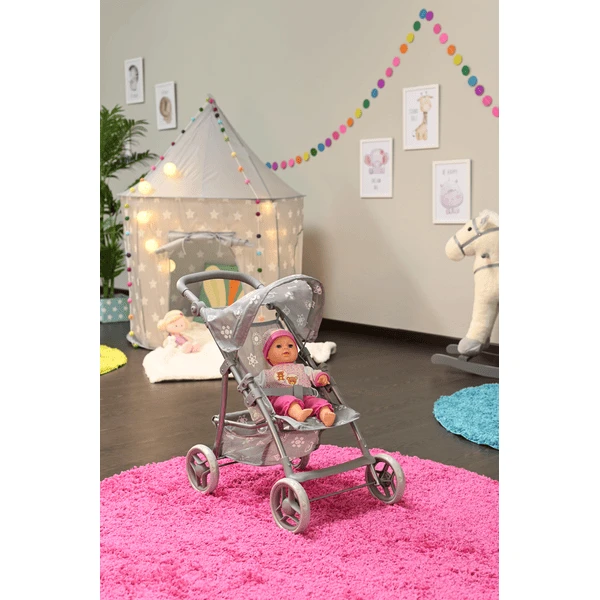Knorr® Toys Liba Poppenwagen - Koningsgrijs 2 Knorr® Toys Liba Poppenwagen - Koningsgrijs - Afbeelding 2