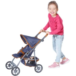 Knorr® Toys Poppenbuggy Liba - Dark Blue -Kinder Speel Verkoop knorr toys poppenbuggy liba dark blue a262313 2