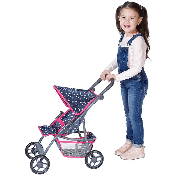 Knorr® Toys Poppenbuggy Liba - Star Blue 3 Knorr® Toys Poppenbuggy Liba - Star Blue - Afbeelding 3