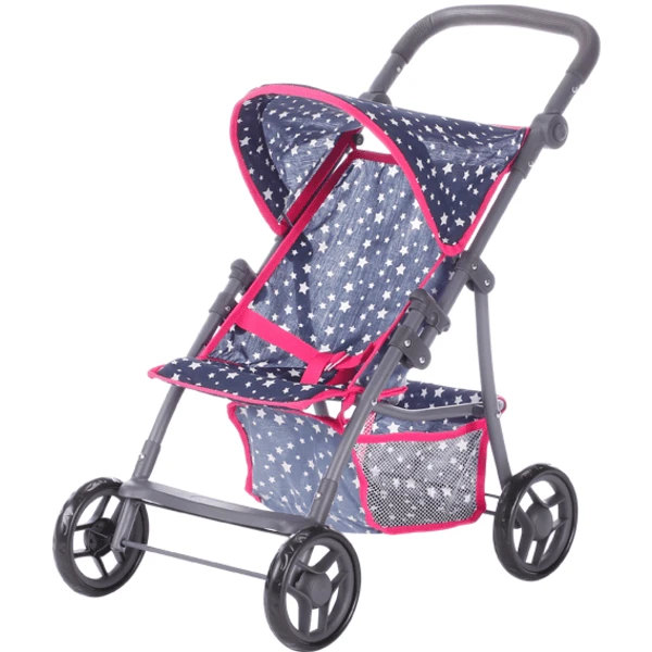 Knorr® Toys Poppenbuggy Liba - Star Blue 1 Knorr® Toys Poppenbuggy Liba - Star Blue
