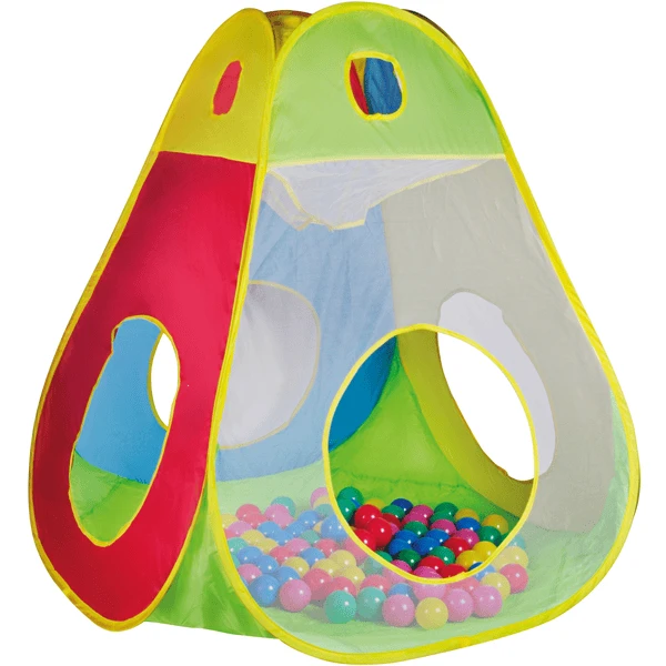 KNORRTOYS Speeltent - Brody Incl. 100 Speelballen Ø6 Cm 1 KNORRTOYS Speeltent - Brody Incl. 100 Speelballen Ø6 Cm