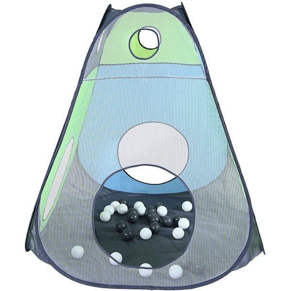 Knorr®toys Speeltent Groen/blauw Met 30 Ballen 4 Knorr®toys Speeltent Groen/blauw Met 30 Ballen - Afbeelding 4