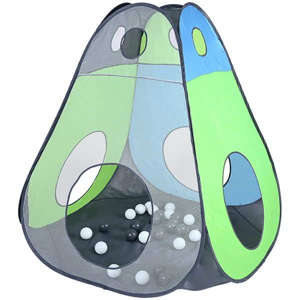 Knorr®toys Speeltent Groen/blauw Met 30 Ballen 5 Knorr®toys Speeltent Groen/blauw Met 30 Ballen - Afbeelding 5