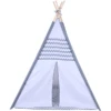 Knorr®toys Tipi Zigzag, Grijs/wit