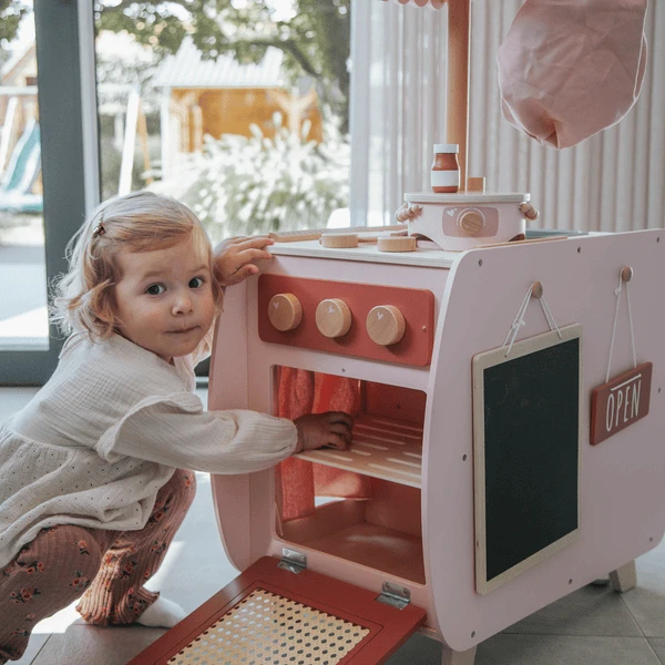 Label Label - Bistro Keuken - Roze 2 Label Label - Bistro Keuken - Roze - Afbeelding 2