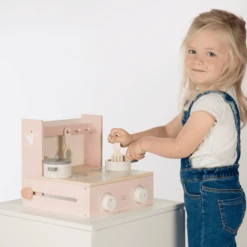 Label-Label - Opvouwbaar Kooktoestel - Roze -Kinder Speel Verkoop label label opvouwbaar kooktoestel roze a393360 4