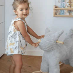 Label Label - Schommelhond - Grijs -Kinder Speel Verkoop label label schommelhond grijs a394320 2