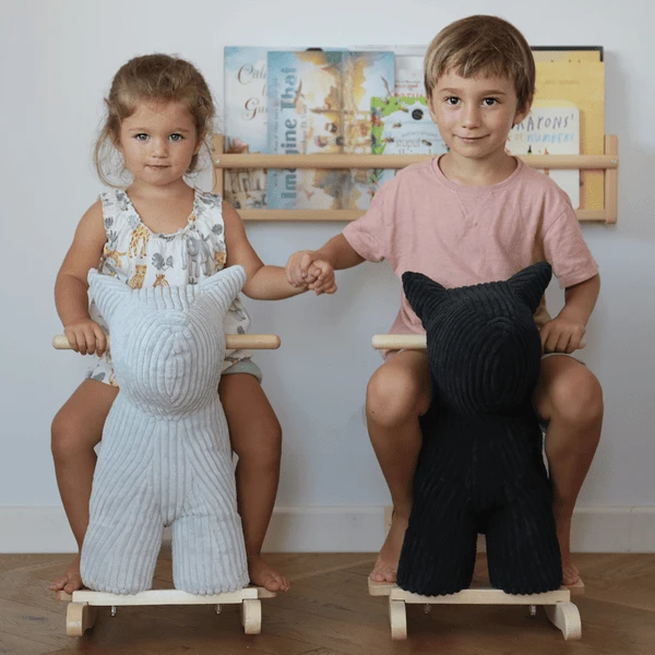 Label Label - Schommelhond - Zwart 2 Label Label - Schommelhond - Zwart - Afbeelding 2