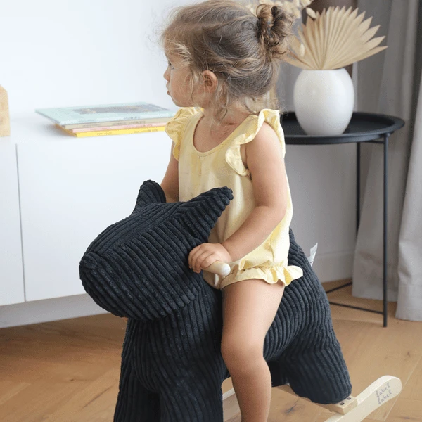 Label Label - Schommelhond - Zwart 3 Label Label - Schommelhond - Zwart - Afbeelding 3