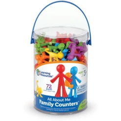 Learning Resources ® Alles Over Mij - Speelfiguren Familie 72 Delen