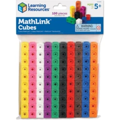 Learning Resources ® Mathlink® Kubussen, Set Van 100 9 Learning Resources ® Mathlink® Kubussen, Set Van 100 -Kinder Speel Verkoop learning resources mathlink kubussen set van 100 a361411 4